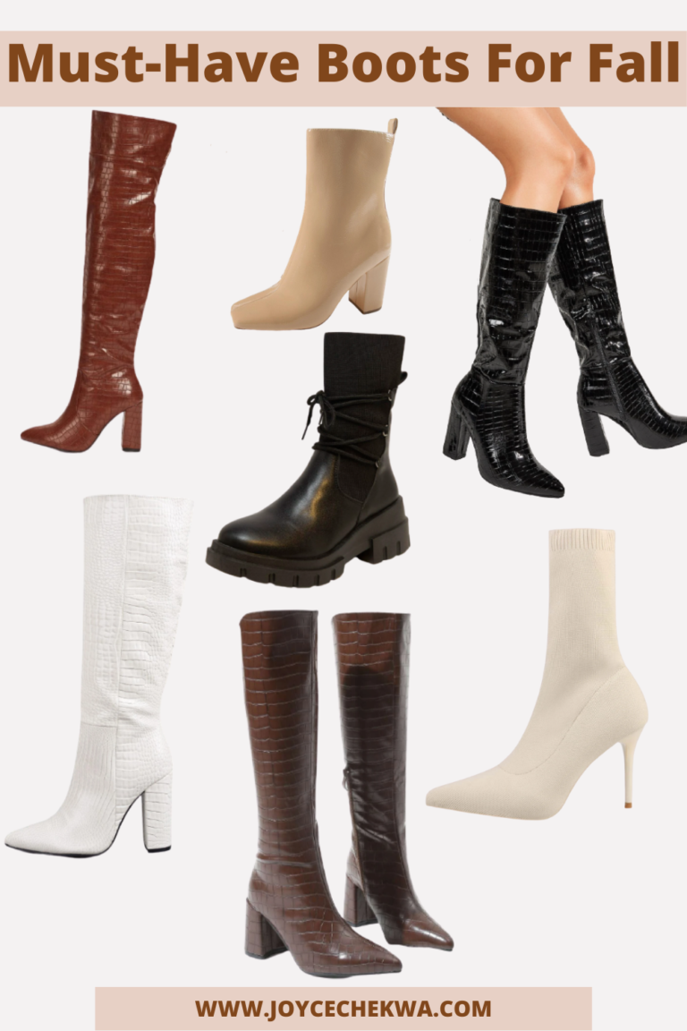 MUST-HAVE BOOTS FOR FALL/ WINTER